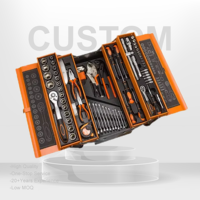 Peaktop Lot de 85 outils à clé Ensemble d'outils à main pour réparation automobile