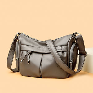 Sac messager à motif géométrique de haute qualité. Fabriqué en matériau PU. Style féminin à la mode.7018 - Product Image 1