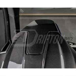 Kits de garniture arrière d'appui-tête de siège en fibre de carbone sèche complète pour intérieurs <span class=keywords><strong>BMW</strong></span> G87 <span class=keywords><strong>M2</strong></span> G81 G82 G83 M3 M4 - Product Image 5