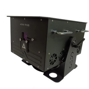 Projecteur laser 40W Cristaux 3D Cartographie Bâtiment Façade Ciel Faisceau 5KM Distance de projection - Product Image 2