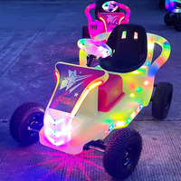 Voiture électrique pour enfants certifiée CE, voiture tamponneuse à batterie pour intérieur et extérieur, équipement de parc d'attractions et aire de jeux