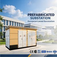 Transformateur de sous-station de type boîte personnalisé pour extérieur, triphasé, 60 Hz, 8000 kVA, avec conversion de tension de 10,5 kV à 35 kV