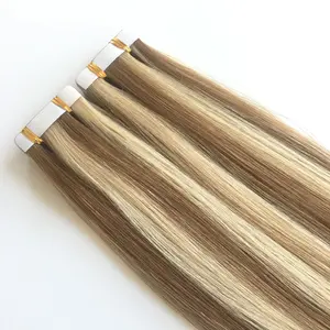 Double Sided Cao Cuality Ma Thuật Salon 36 Yaord Germani Estencion De Cabello Brasileo Humana Remy Băng Trong Phần Mở Rộng Tóc