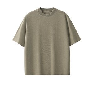 Camiseta de Hombre AMCLEVER, 305gsm, Manga Corta, Estilo Urbano, Talla Grande, Verano, Venta al Por Mayor - Product Image 2