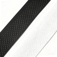 Ruban élastique antidérapant noir et blanc en nylon à bas prix, sangle élastique en silicone pour vêtements de sport et cyclisme XHS001E