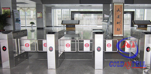 Thép không gỉ cửa tự động bi-directional an ninh cửa cửa quay đu kiểm soát truy cập đầu đọc thẻ thông minh - Product Image 6