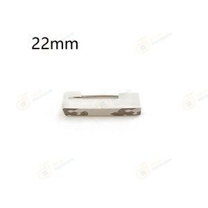 DIY製作 22mm 31mm 36mm ネームタグ ブローチ バックバッジ 白色プラスチック製 粘着式 安全ピン IDバッジ ネームタグ クラフト用 - Product Image 4