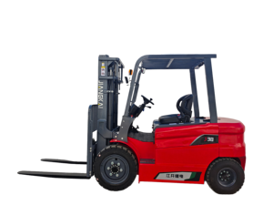 ลิฟท์ไฮดรอลิกขับเคลื่อนด้วยแบตเตอรี่ลิเธียม 3 ตัน พร้อมใบรับรอง CE - Product Image 1