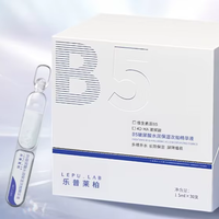 Ampoule hydratante à l'acide hyaluronique et à la vitamine B5, écologique, stérile, dose unique, réparation de l'hydratation du visage, hydratation profonde longue durée