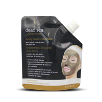Masque capillaire réutilisable sans BPA imprimé personnalisé Shampooing liquide plastique laminé Pochette debout avec bec verseur Sac à eau
