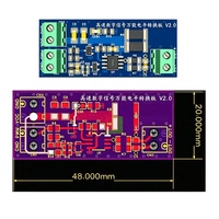 Module convertisseur de niveau de signal numérique haute vitesse, carte amplificateur PWM, convertisseur amplificateur de signal 5V-27V pour contrôle industriel