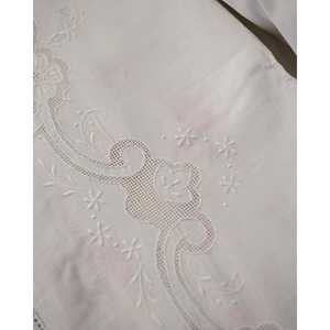 <b>Super</b> <b>King</b> <b>King</b> <b>Size</b> Double Bed Linen Sheet Set 3 4 Pcs Sicilian Thread Lily Pattern Soft Flat Bed <b>Duvet</b> Cover Plain Striped - Product Image 3