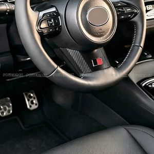 Cubierta de <span class=keywords><strong>Volante</strong></span> de Fibra de Carbono Seca de Alta Calidad para <span class=keywords><strong>Toyota</strong></span> GR <span class=keywords><strong>Yaris</strong></span> 25+, Accesorios Interiores - Product Image 6