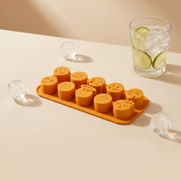 Moule en silicone pour glaçons et chocolats, motifs émojis amusants, pour biscuits, bonbons, gommes et barres chocolatées maison, démoulage facile