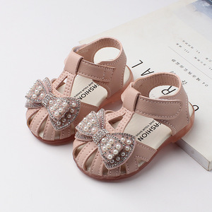 <span class=keywords><strong>Sandali</strong></span> estivi antiscivolo <span class=keywords><strong>da</strong></span> spiaggia per bambine, calzature morbide per neonati, scarpe per bambini ad asciugatura rapida - Product Image 2