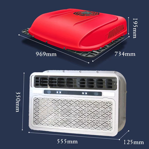 Portable 12V/24V 1800-2100W Scroll Compressor Car Air Conditioner Roof Parking <b>AC</b> Unit for Trucks Vans Boats - Product Image 4