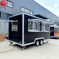 Fabricant OEM Fabricant professionnel BBQ Pizza Taco Remorque alimentaire Équipement de cuisine haut de gamme Logo personnalisé