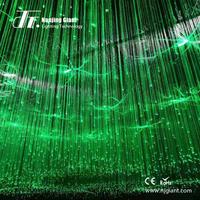 Guirlandes lumineuses pour arbre, rideau lumineux suspendu en fibre optique de haute qualité, effet cascade, lumière Avatar