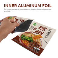 Sachet Doypack Imprimé Mat pour Snacks et Aliments à Base de Noix de Coco