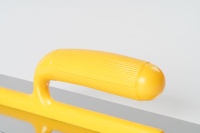 Outils de plâtrage et de maçonnerie DIY durables en acier au carbone poli miroir avec manche en ABS pour le lissage et la finition
