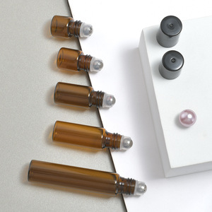 8ml 10ml Glass <strong>Roller</strong> Bottle with Screw Cap Roll-On Empty <strong>Perfume</strong> Refillable for Essential Oils - Product Image 6