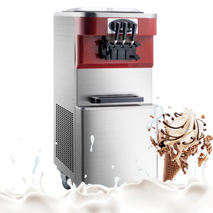 Máquina de <span class=keywords><strong>helado</strong></span> suave vertical de 2*7L con preenfriamiento, tipo McDonald's - Product Image 1
