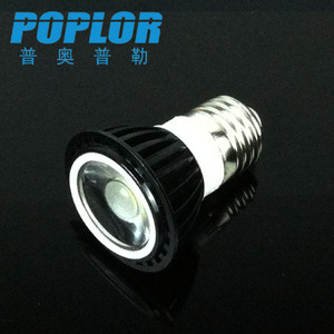 ไฟสปอร์ตไลท์ LED Poplor 3W COB E27 E14 GU10 B22 ตัวเรือนอะลูมิเนียม มุมลำแสง 120 องศา แบบติดตั้งบนพื้นผิว - Product Image 1
