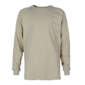 Autre chemise de travail ignifuge à manches longues 100% coton 6,5 oz, uniforme industriel pour hommes pour le pétrole, les produits chimiques et la métallurgie - Product Image 3