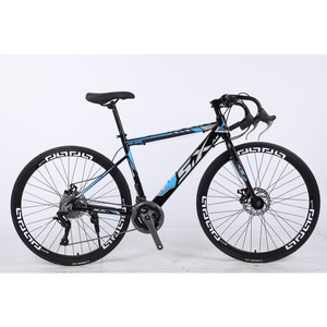 Casco de Ciclismo para Deportes al Aire Libre, Cuadro de Bicicleta con Frenos de Llanta, Palanca de Cambios de 27 Velocidades, Tubo de 700C, Cuadro de Aleación de Aluminio, Bicicletas de Carretera de Alta Calidad - Product Image 1