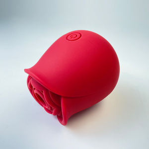 Meist verkaufte wasserdichte Silikon Kitzler Saugen Nippel Stimulator Rose Vibrator Adult Spielzeug für Paare - Product Image 4