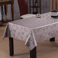 Nappe en PVC métallique micro-maille dorée RNPT avec support tissé, imperméable et anti-taches pour cuisine et salle à manger