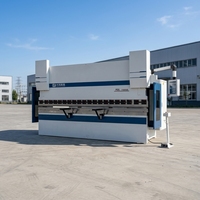 Presse plieuse hydraulique automatique CNC avec contrôleur Delem DA53Tx 4+1 axes 110T/3100mm pour tôles d'aluminium, dotée d'une pompe