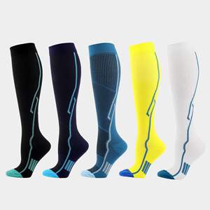 Chaussettes de compression en nylon, hauteur genou, pour la course à pied, pour jeunes de 18 à 40 ans - Product Image 2