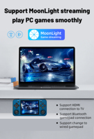 Pour Anbernic RG353M 3.5 pouces IPS écran Quad-Core 64 bits émulateur de Console de jeu avec Communication Wi-Fi alimenté par RK3566 CPU
