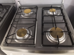 Four à gaz autonome <span class=keywords><strong>Gensun</strong></span>, vente directe d'usine, pas cher, 20 pouces, quatre brûleurs, cuisinière à gaz peinte en blanc - Product Image 5