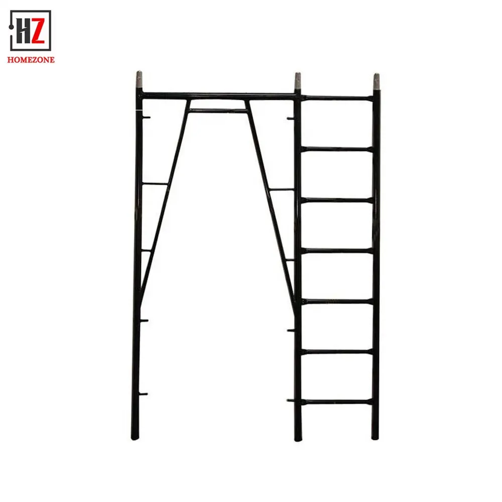 customized Construction mobile Step portal snap on door frame scaffolding with ladder