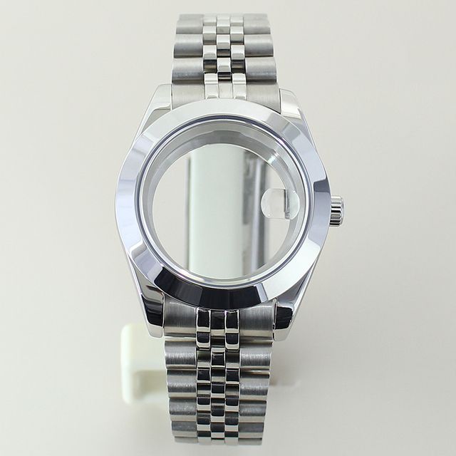 High Quality Stainless Steel Diving 36/39MM Watch Case Sapphire Glass for Seiko Miyota8205 8215 821A Series Movement Watch Parts