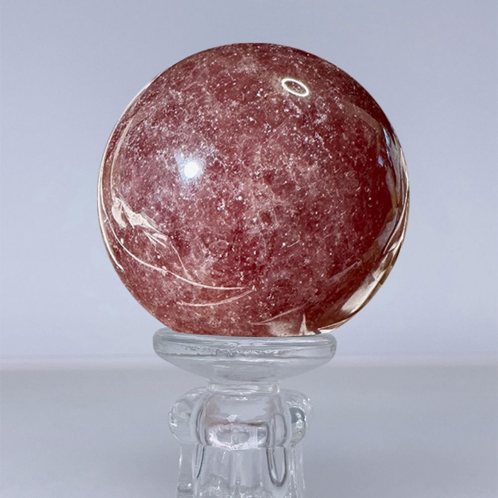 Strawberry crystal ball