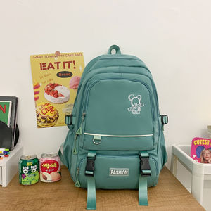 Sac à dos Simple polyvalent grande capacité sac à dos de voyage <span class=keywords><strong>cartable</strong></span> pour fille et homme une pièce livraison directe 042 - Product Image 5