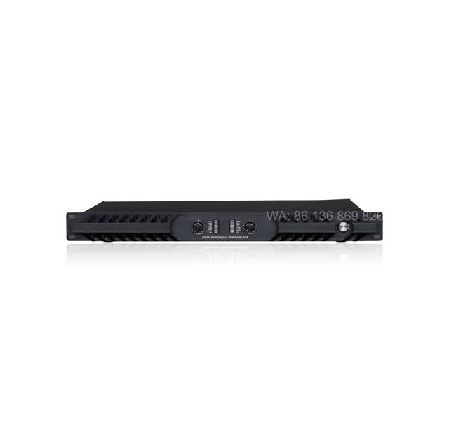 Class D Power Amplifier 25000 Watts Two Channels High Power 4000 Watt Amplifier 1u Multi-Capacitor for Subwoofer Speakers