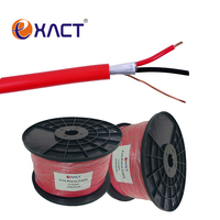 Câble de contrôle industriel pour alarme incendie 2 conducteurs 1,5 mm² 18 AWG en PVC, blindé aluminium/feuille, certifié CE 1424 LPCB