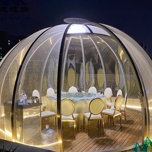 Casa Domo Transparente Inteligente y Ecológica, Resistente al Viento y a Terremotos, con Vista Panorámica, Sistema de Ventilación Sostenible - Product Image 2