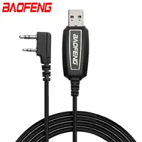 Orijinal Baofeng USB programlama kablosu sürücü CD BaoFeng UV-5R BF-888S UV-82 BF-C9 UV-S9 artı Walkie Talkie