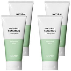 Detergente per il viso più naturale per la condazione 150ml 4 pezzi Set di aminoacidi vegani schiuma per il lavaggio del viso scontata! - Product Image 1