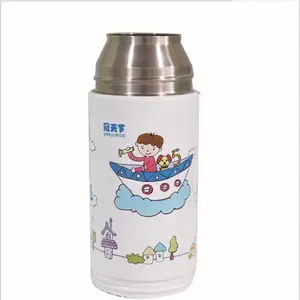 China wholesales plastic heat transfer label printing plastic heat transfer sticker for steel bottle/metallic bottle cup