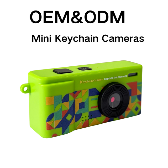 Factory Wholesale Kids Outdoor Mini Keychain Camera Mini Retro Digital Portable Small Video Camera Necklace Camera