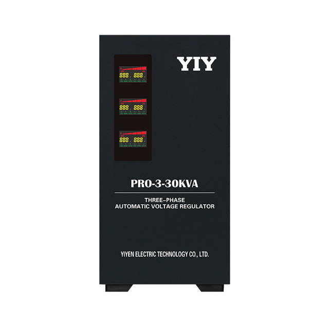 30KVA 50KVA 60KVA 3-Phase SVC Automatic Servo Motor Voltage Regulator Stabilizers 380V AC Copper Material