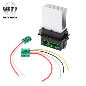 Moteur de ventilateur de climatisation, résistance et connecteur/fil pour Renault Clio Grandtour Citroën Peugeot 7701048390 7701207718 27150-ED70A - Product Image 1