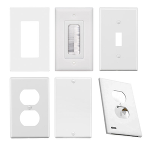 <span class=keywords><strong>Plaque</strong></span> murale Hooanke pour gestion de câbles, <span class=keywords><strong>insert</strong></span> de passage pour câbles AV, TV et basse tension dans les murs, pour panneau mural à brosse - Product Image 2