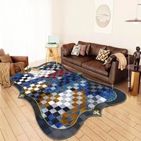 Luxus Wohnzimmer Teppich benutzer definierte wasch bare Muster 3d Teppich Matte Teppiche wasserdichten Bereich Teppich